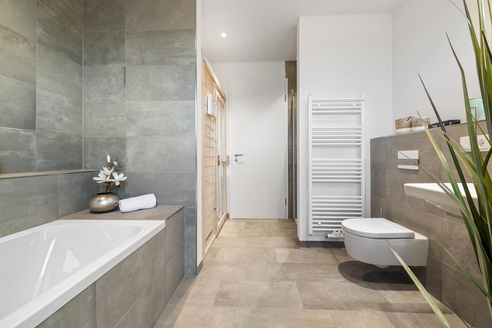 Beachterracefour- Eg, Meerblick, Terrasse, Kamin, Sauna Olpenitz Kültér fotó