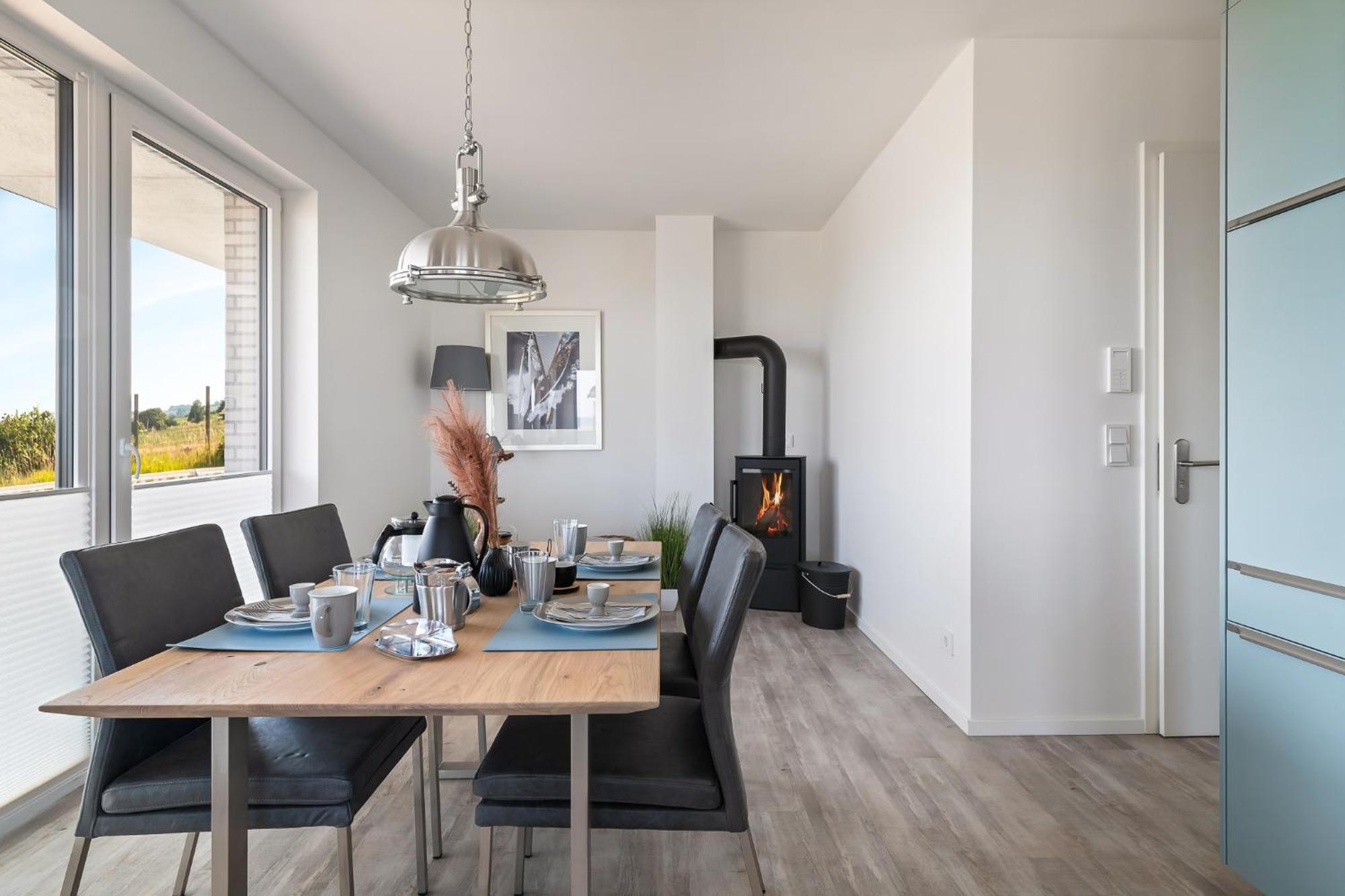 Beachterracefour- Eg, Meerblick, Terrasse, Kamin, Sauna Olpenitz Kültér fotó