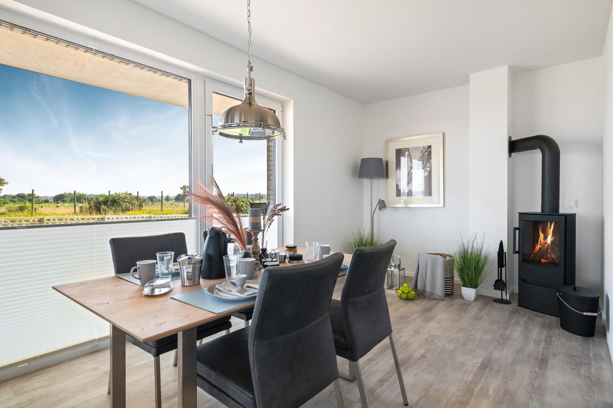 Beachterracefour- Eg, Meerblick, Terrasse, Kamin, Sauna Olpenitz Kültér fotó